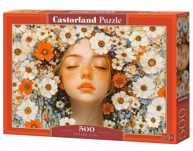 Puzzle 500 Spring Girl CASTOR