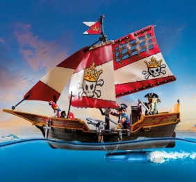 Playmobil Pirates: Statek piracki (71418)
