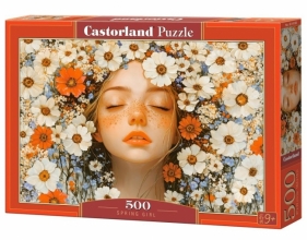 Puzzle 500 Spring Girl CASTOR