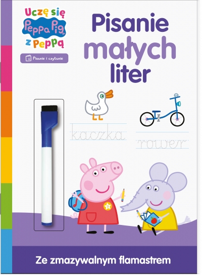 Peppa pig. Uczę się z Peppą. Pisanie małych liter