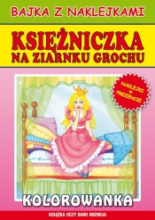 Księżniczka na ziarnku grochu. Bajka z naklejkami - Krystian Pruchnicki