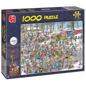 Puzzle 1000: Jan van Haasteren - Na cienkim lodzie (01618)