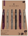 Długopis automatyczny Academy 0,7mm - czarny, 1 szt