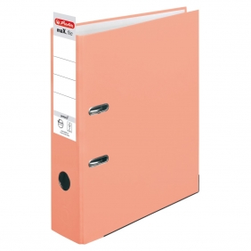 Segregator maX.file protect A4 8cm łososiowy (50028467)