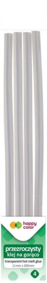 Klej do pistoletu na gorąco 4szt HAPPY COLOR