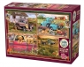 Puzzle 2000 Pieskie życie 112992 12+