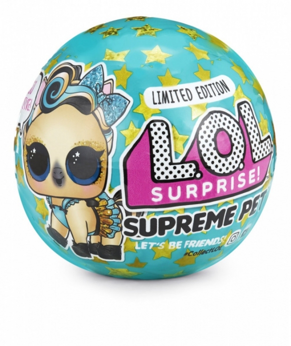 Zestaw figurek L.O.L. Surprise Pets Supreme edycja limitowana 1 sztuka (421184-INT/szt)