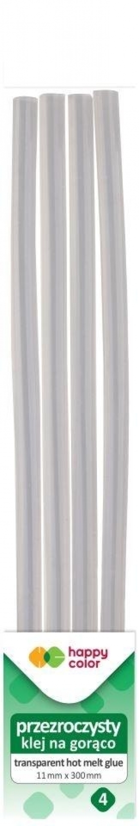 Klej do pistoletu na gorąco 4szt HAPPY COLOR