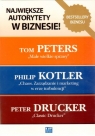 Pakiet Największe autorytety w biznesie Kotler Philip, Peters Tom, Drucker Peter