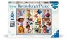  Ravensburger, Puzzle 100: Disney Postacie (12004118)Wiek: 6+