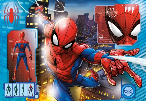 Puzzle SuperColor 104: Spider-Man (27118)