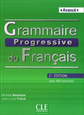Grammaire Progressive du Francais Avance książka z CD 2 edycja - Boulares Michele, Frerot Jean-Louis