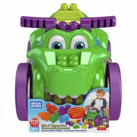 Mega Bloks: Jeździk zjadacz klocków - krokodyl (GFG22)