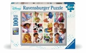 Ravensburger, Puzzle 100: Disney Postacie (12004118)