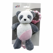 Pozytywka Panda różowa 24 cm (9118)