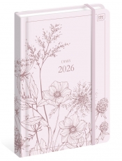 Kalendarz książkowy B5/192 - Mat+UV Wildflowers