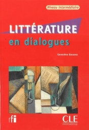 Litterature en dialogues niveau intermediare Książka + CD - Baraona Genevieve