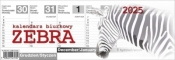 Kalendarz 2025 biurkowy Zebra