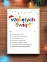 Karnet Wesołych Świąt Boże Narodzenie