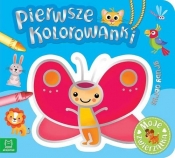Pierwsze kolorowanki Moje zwierzątka Gruby obrys