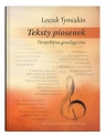 Teksty piosenek Perspektywa genologiczna Tymiakin Leszek