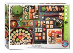 Puzzle 1000: Potrawy stołu japońskiego - Sushi