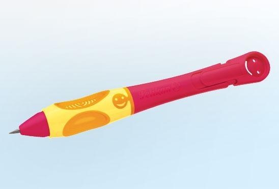 Ołówek Griffix dla leworęcznych - czerwony (B2CHL)