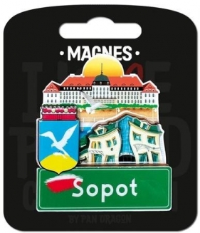 Magnes I love Poland Sopot ILP-MAG-C-SOP-26