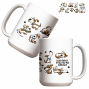 Kubek - Godne życie - pies 440ml