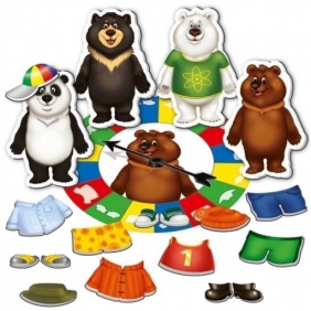 Dress the bear up - gra magnetyczna (RK3203-01)