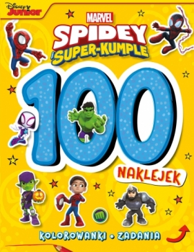 100 naklejek. Marvel Spidey i Super-kumple - Opracowanie zbiorowe