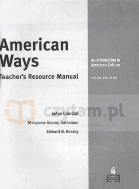 American Ways TB - Maryanne Kearny Datesman, JoAnn Crandall, Edward N. Kearny
