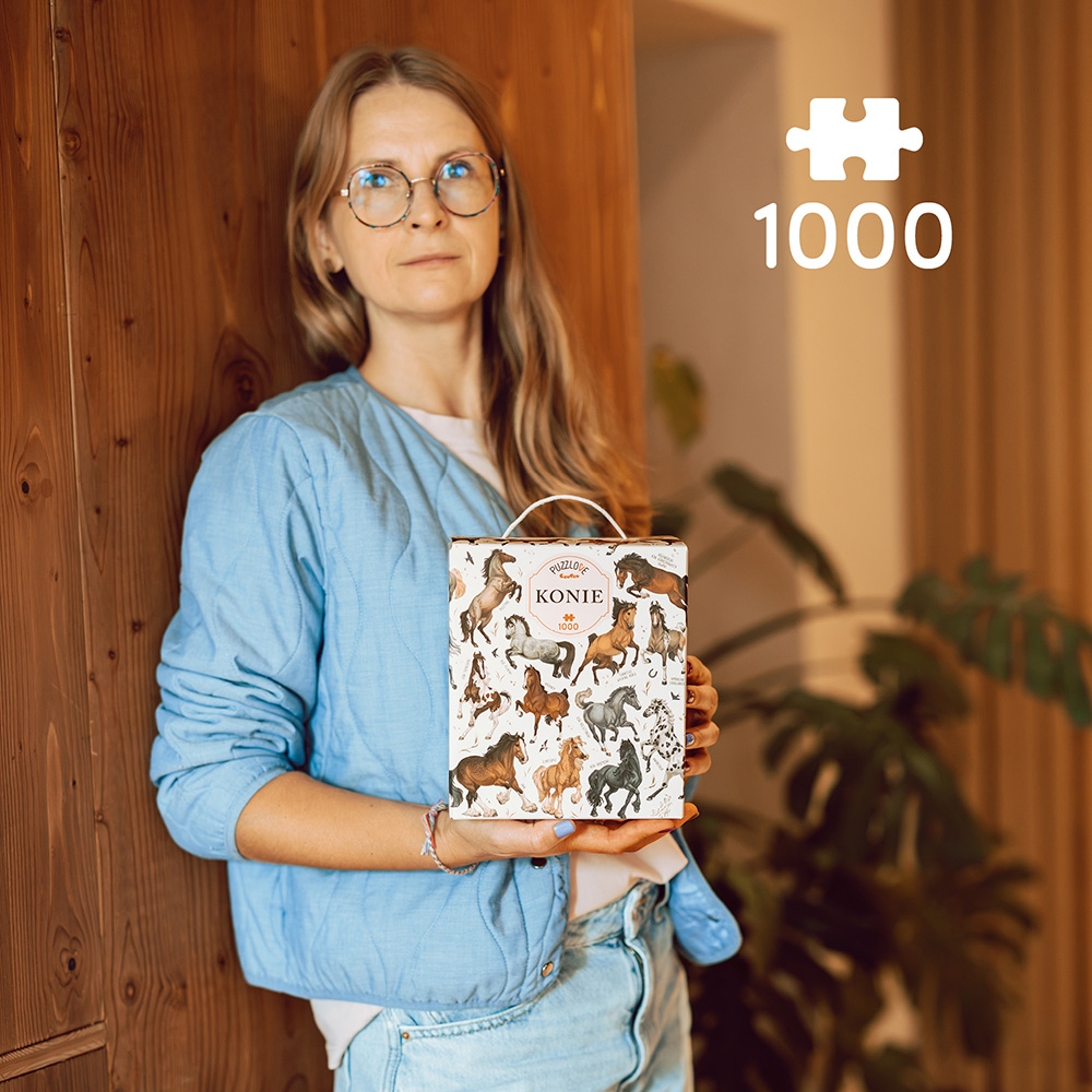 Puzzlove CzuCzu: Konie 1000 el.