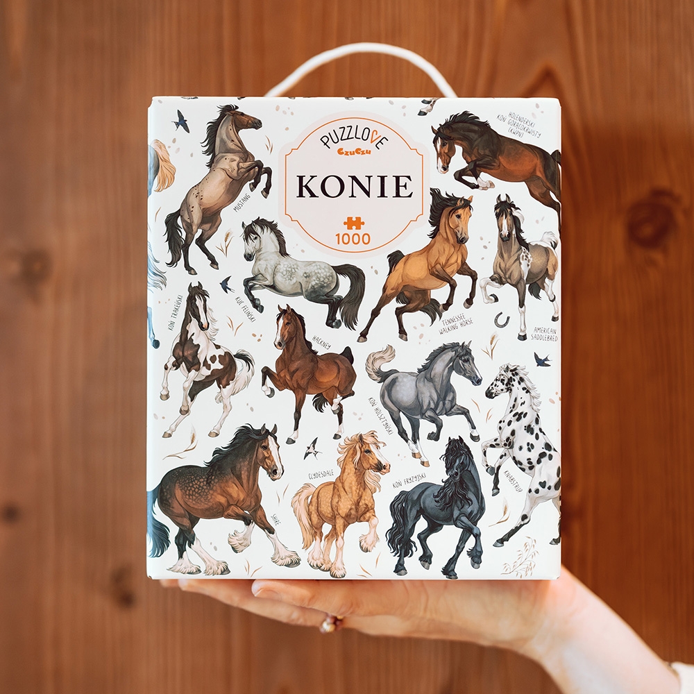 Puzzlove CzuCzu: Konie 1000 el.
