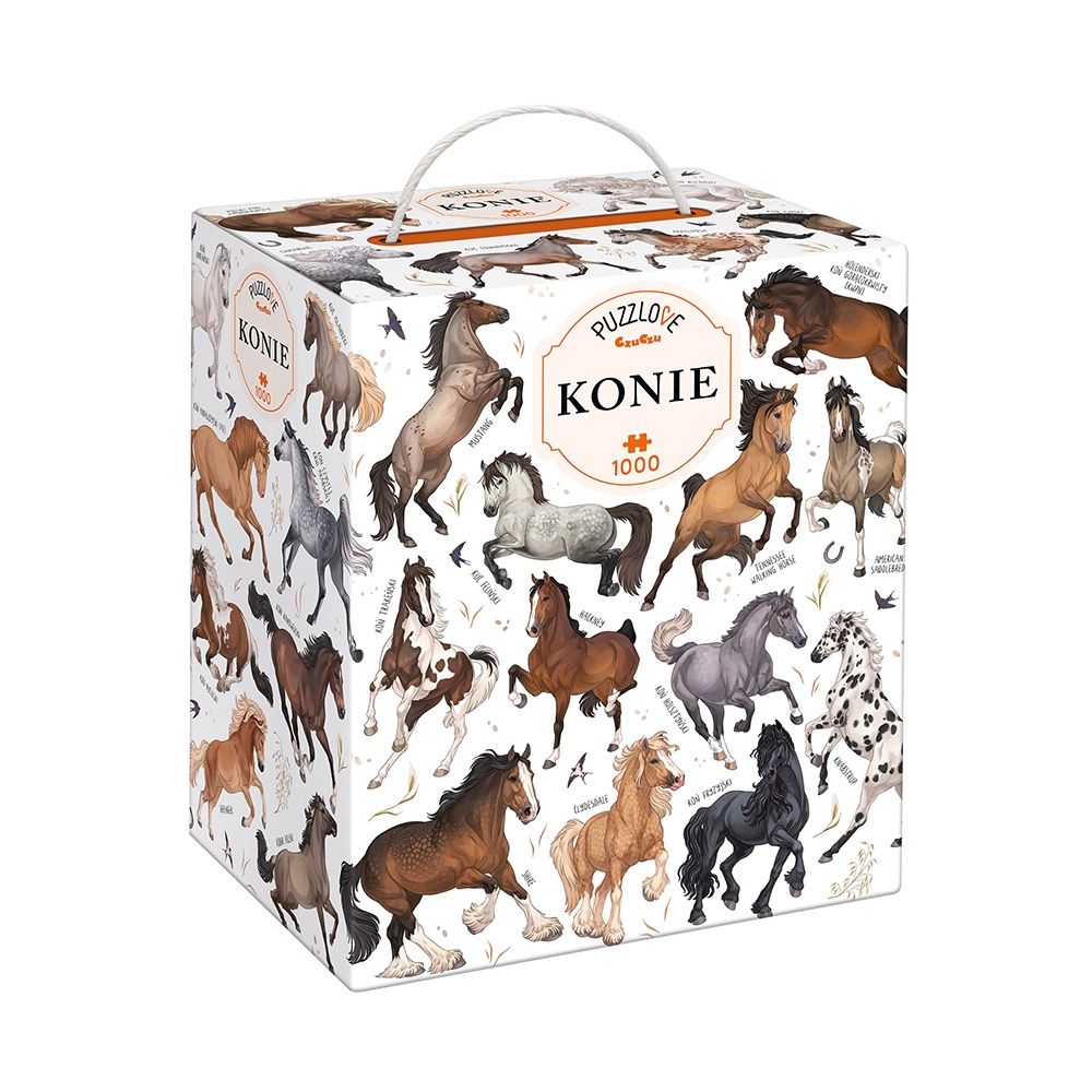 <img src='https://webimage.pl/pics/185/5/d5902983495185_7.jpg' style='height:440px' /> Puzzlove CzuCzu: Konie 1000 el.