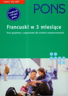 Pons francuski w 3 miesiące z płytą CD - Rousseau Pascale