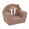 Fotel dziecięcy sztruksowy New Baby Mors