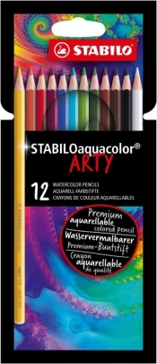 Kredki akwarelowe Aquacolor 12 kolorów STABILO