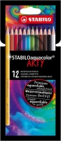 Kredki akwarelowe Aquacolor 12 kolorów STABILO