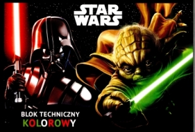 Blok techniczny A4/10 kolorowy Star Wars