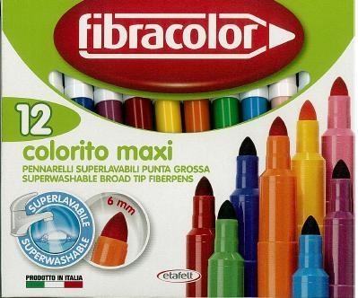 Mazaki Colorito maxi - 12 kolorów