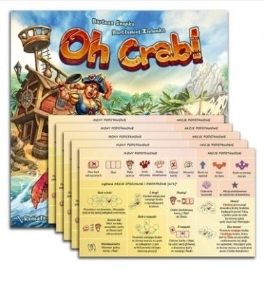Oh Crab! pakiet językowy (edycja PL/EN/DE/ES)