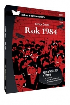 Rok 1984. Lektura z opracowaniem (oprawa twarda) (Uszkodzona okładka) - George Orwell