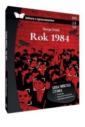 Rok 1984. Lektura z opracowaniem (oprawa twarda) (Uszkodzona okładka) - George Orwell