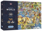 Gibsons, Puzzle 2000: Cudowny świat (G8018) - Rabinky Maria 