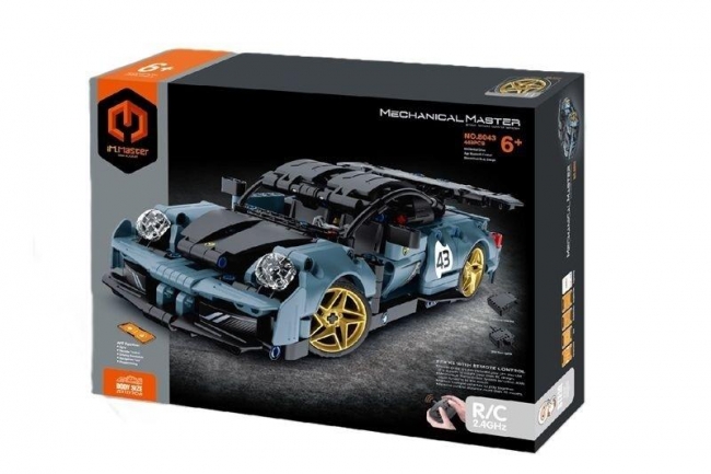 Klocki R/C Super Auto Grafit 449el