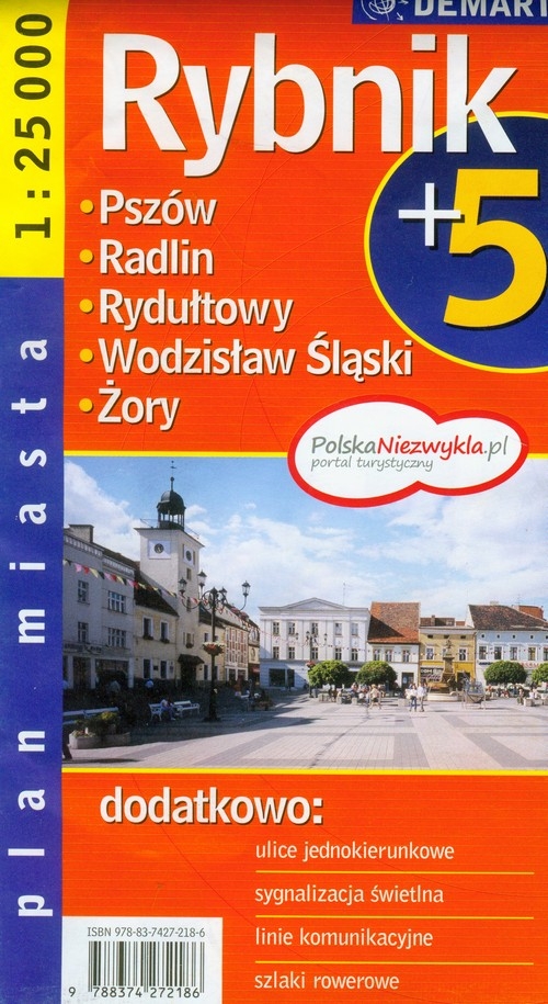 Rybnik plan miasta