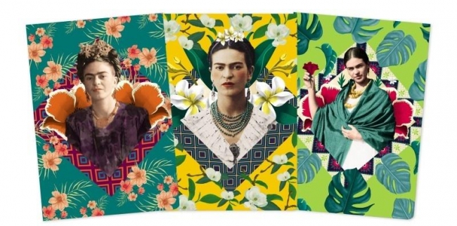 <img src='https://webimage.pl/pics/186/2/d9781804172186.jpg' style='height:440px' /> Zestaw 3 notatników MIDI Frida Kahlo