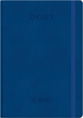 Kalendarz 2021 A5 Flex - niebieski