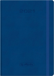 Kalendarz 2021 A5 Flex - niebieski